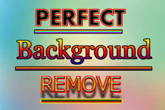 remove any background perfectly