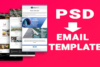 code your design to HTML email template responsive