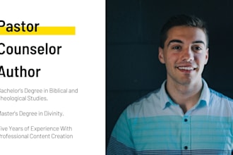 write bible study and devotional content