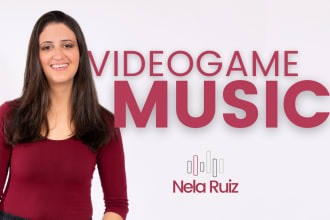 compose a video game orchestral or 8 bit soundtrack
