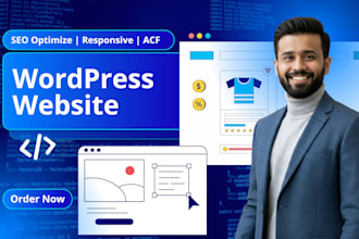 design redesign wordpress website with elementor and acf or elementor pro