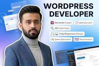 design redesign wordpress website with elementor and acf or elementor pro