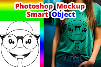 do a new PSD mockup with smart objects layers