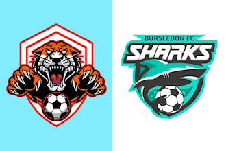 design soccer, football, basket, club, team, logo
