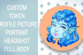 Hot Review!  draw your dnd profile picture or game token