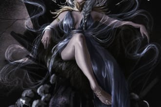 create epic fantasy character illustrations for your game or novel