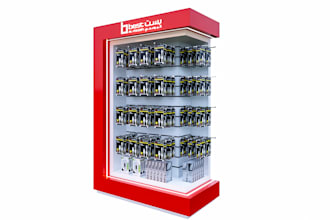 design a gondola, kiosk, booth, counter, exhibition stand