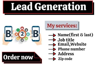 do b2b lead generation, web research, and prospecting
