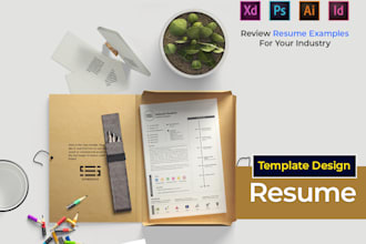 do job winning resume design, portfolio design, CV writing