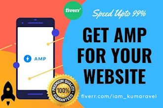 convert your website to google amp and fix all amp validation errors