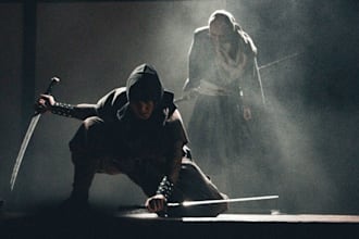 write your samurai and ninja story