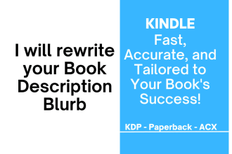 optimize your existing kindle book description blurb on kdp
