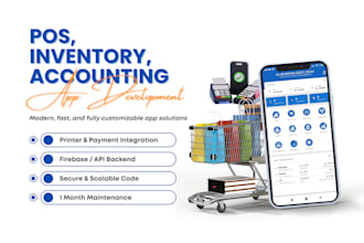 develop pos, accounts and inventory management android app