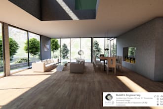 create hyper realistic architectural renders
