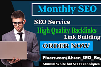 monthly local SEO backlinks service for first page google top ranking
