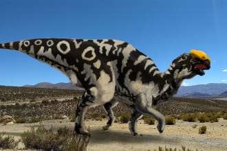 draw paleo art of dinosaurs or any prehistoric animal