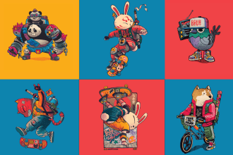 design any type of character illustration, digital portrait, and digital art
