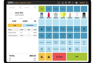 giving advance pos and inventory system with all modules