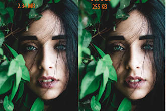 reduce, compress, resize and optimize images for your website