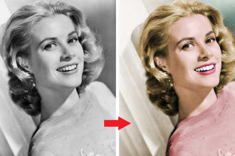 colorize black and white photo