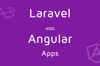 develop high performance angular 10 and laravel web app