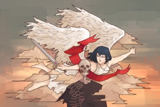 create a beautiful illustration