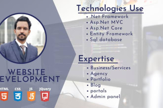 build a web app using asp net framework, asp net core mvc