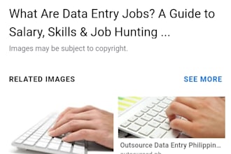 do data entry for your company