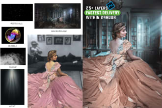 do the best photo manipulation, editing, retouching on photoshop
