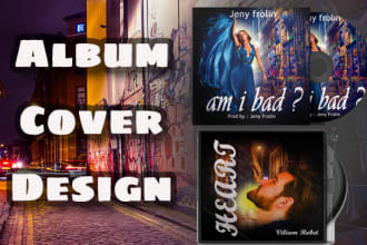 do album and mixtape cover design