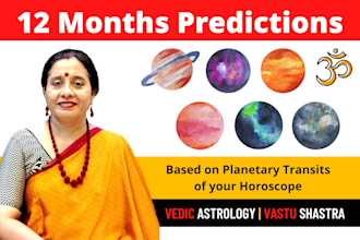 do 12 months horoscope predictions through vedic astrology