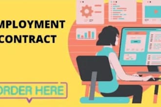 write your staff employment contract