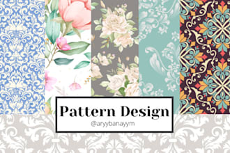 create floral pattern designs