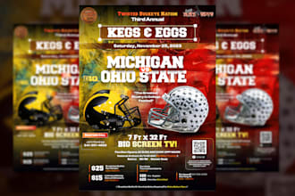 design events, sports, food, party, movie flyers and posters