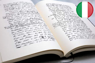 proofread and edit your book, script or essay in italian