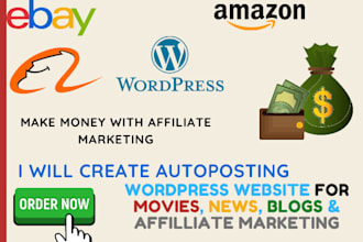 create an autopilot autoblog automated news wordpress website