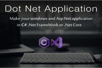 develop dot net console desktop and web asp net mvc applications