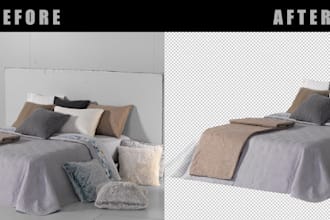 create transparent, white background or in an environment