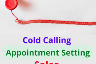 make phone calls to set appointments