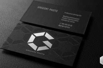create unique business card design