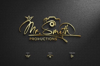 design luxury photography signature logo, or watermark