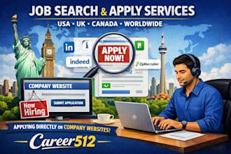 job search and apply job application remote jobs apply for jobs reverse recruit