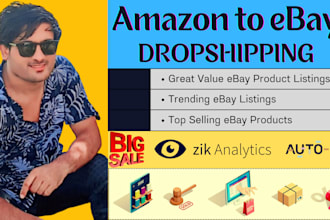 amazon to ebay dropshipping SEO optimized top listings