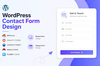 build custom wordpress contact, booking, and payment forms
