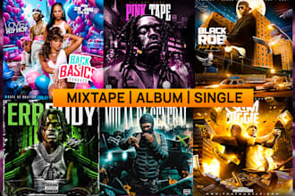 design album, mixtape, single, ep, or music cover artwork