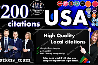 do USA local citations