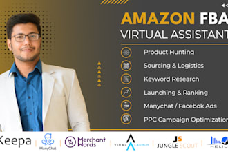 be your expert amazon fba virtual assistant