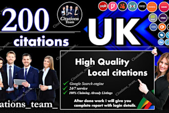 do UK local citations