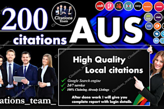 do australia local citations