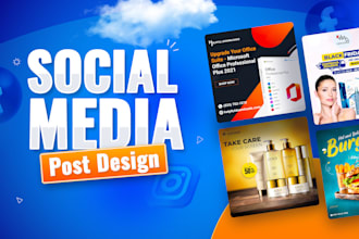 design social media post, facebook post, instagram post, story design